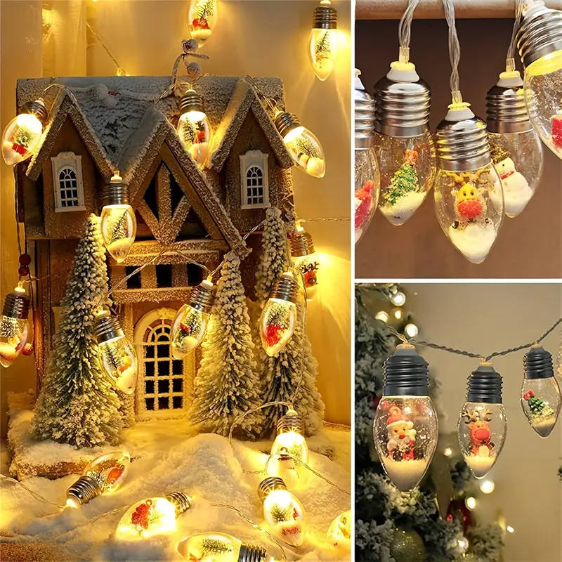 Enchanting 10 LED Christmas Wishing Bottle Fairy Light Strings