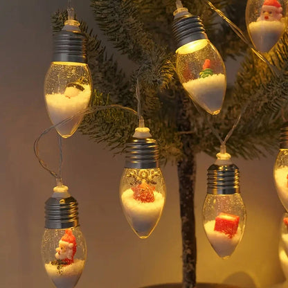 Enchanting 10 LED Christmas Wishing Bottle Fairy Light Strings