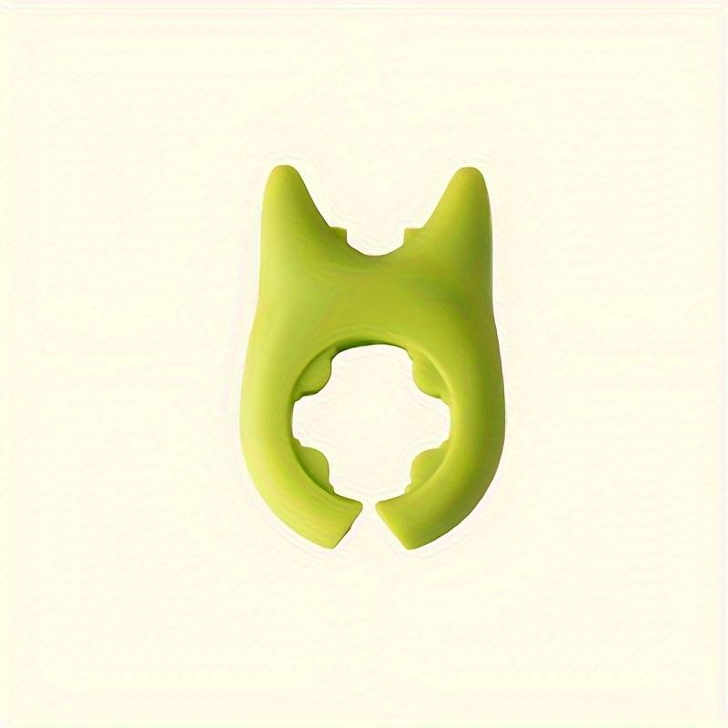 Silicone kitchen spatula storage rack