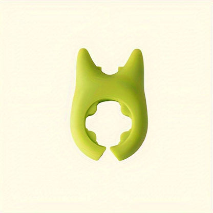 Silicone kitchen spatula storage rack