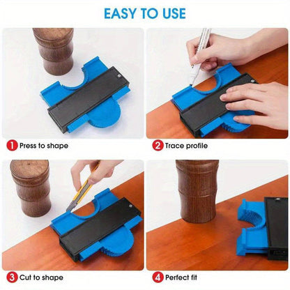 12.7cm Adjustable Contour Gauge - DIY Woodworking Precision Contour Copyer