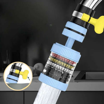 1. Six-stage faucet water purifier (short)