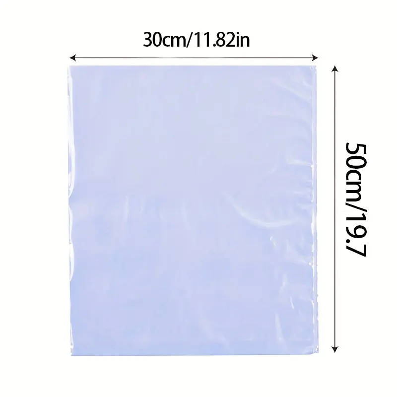 10 Extra Large Transparent PVC Heat Shrink Film Gift Baskets