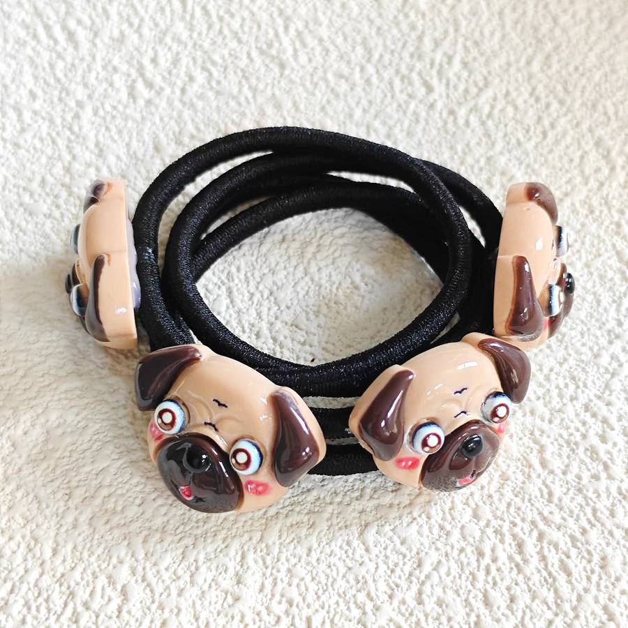 Pug hair tie