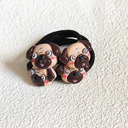 Pug hair tie