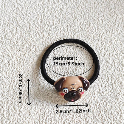 Pug hair tie