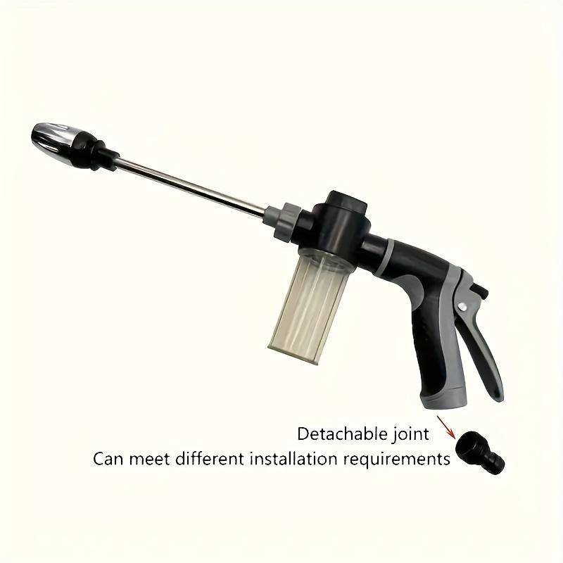 Adjustable high-pressure car wash foam gun