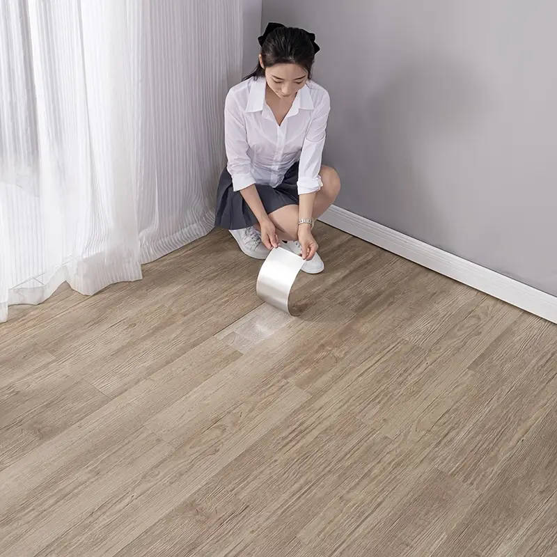 50 embossed vintage wood grain floor tiles