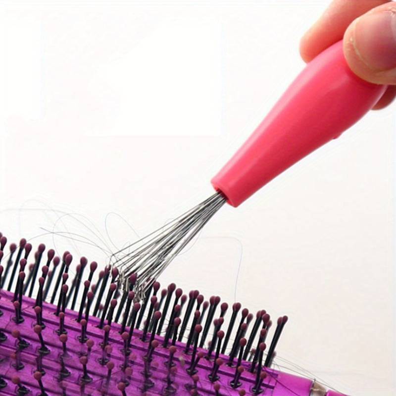 Comb cleaning brush