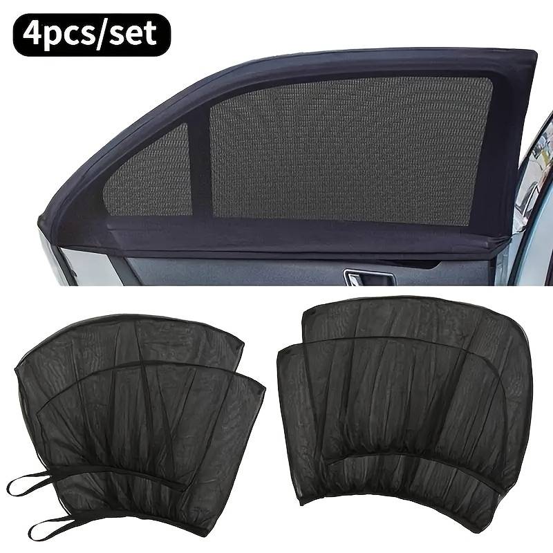 Four-piece car side window sunshade set