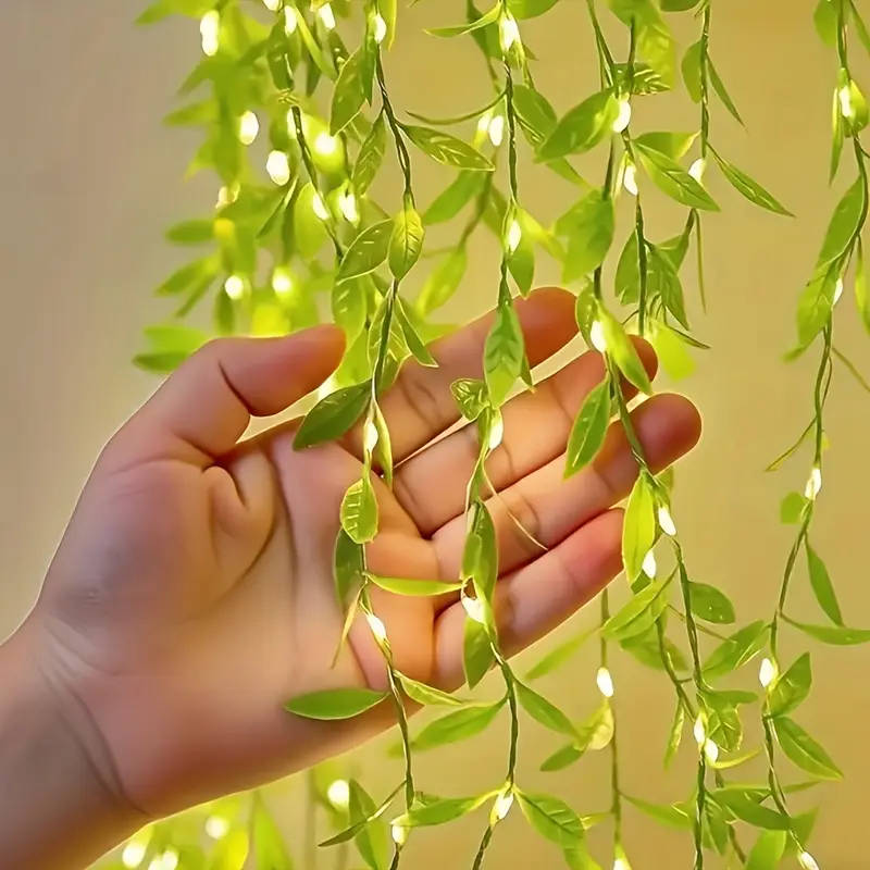 Super charming willow vine string lights, 2 meters long