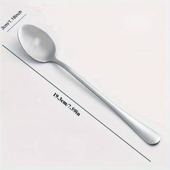 One stainless steel spoon, cartoon happy bee carved spoon, fun spoon, coffee spoon, ice spoon.