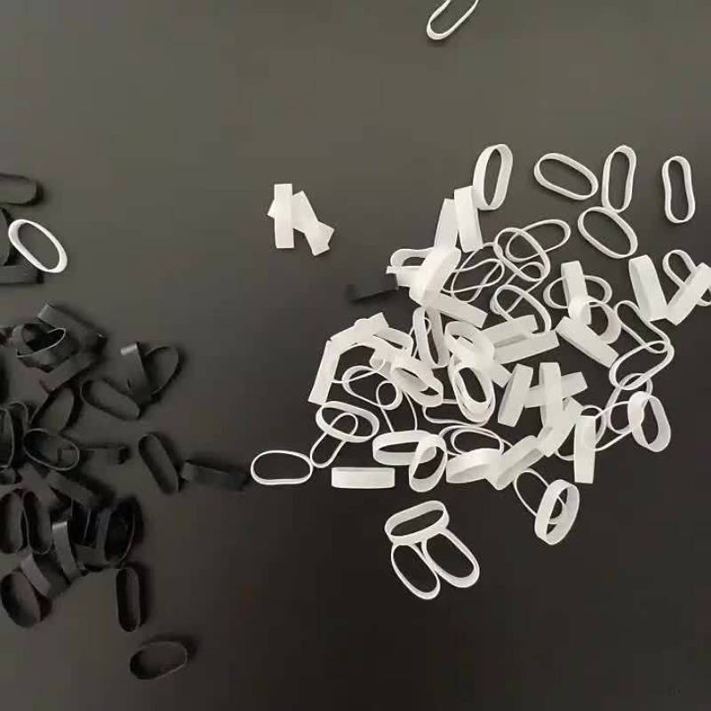 50 silicone cable ties