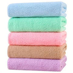 Super soft coral fleece bath towel