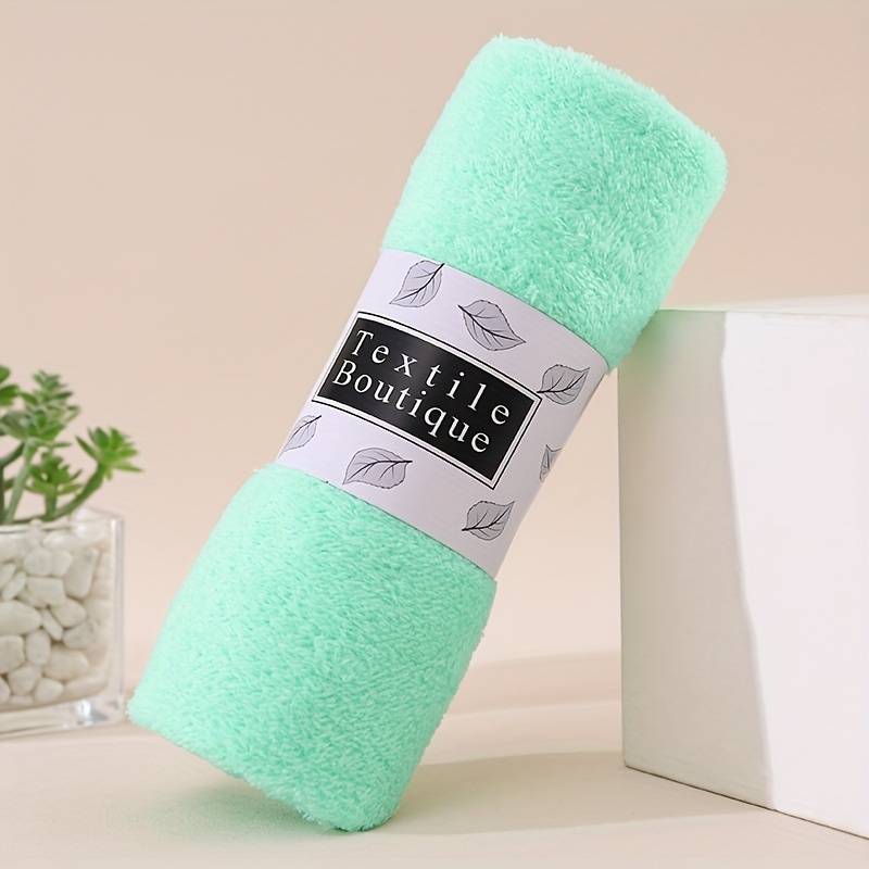 Super soft coral fleece bath towel