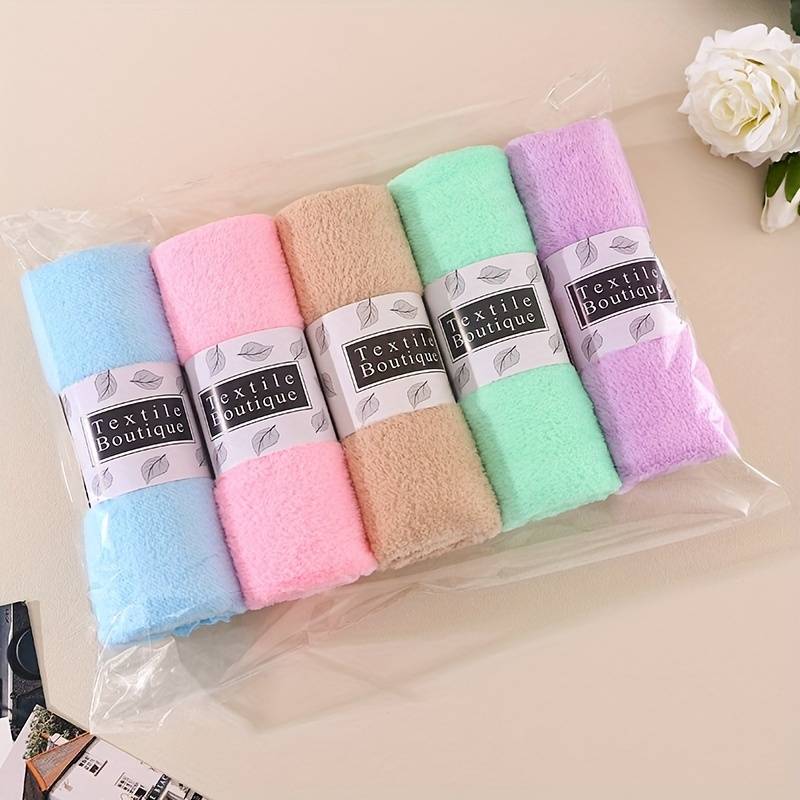 Super soft coral fleece bath towel