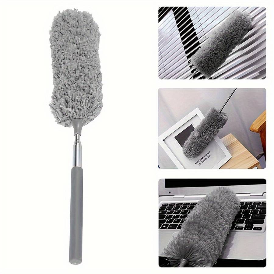 Stretchable microfiber duster