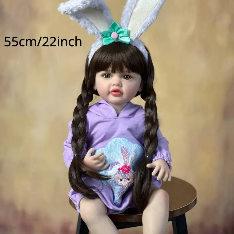 55cm (22-inch) lifelike reborn baby girl doll
