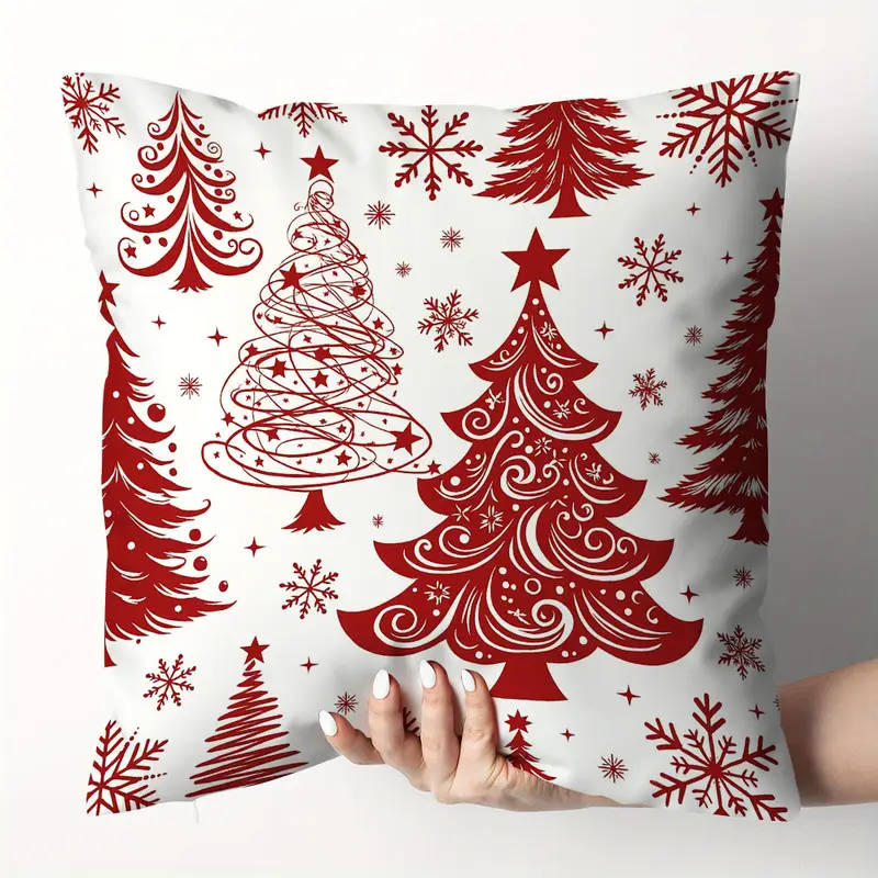 Four-piece Christmas pillowcase set
