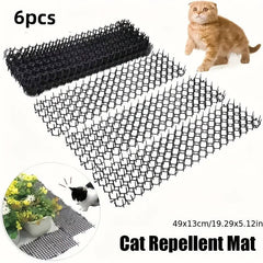 6-piece garden cat-proof mat