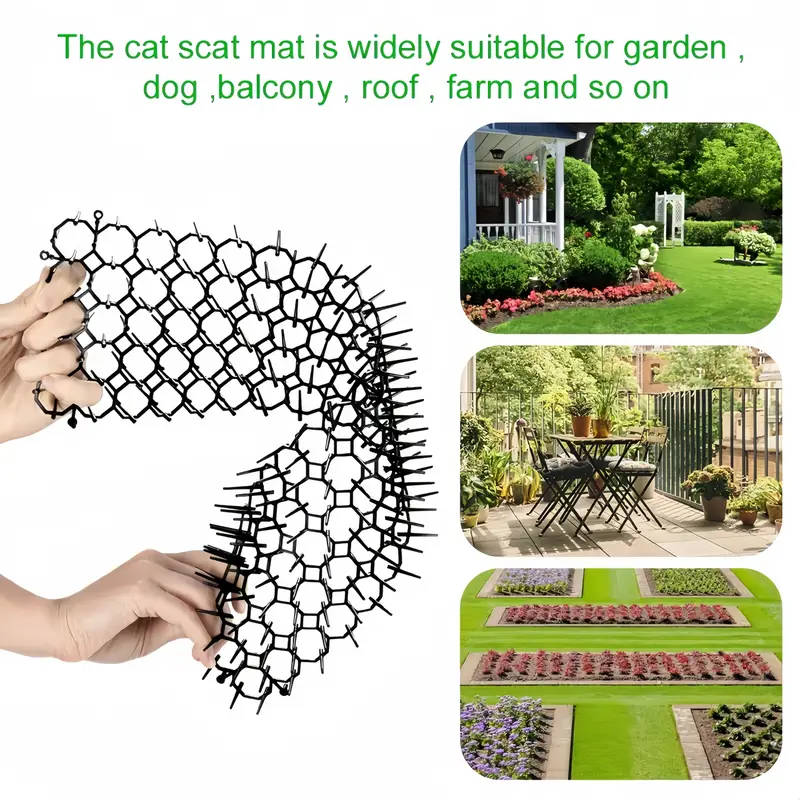 6-piece garden cat-proof mat