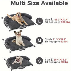 Large dog sofa bed 105*95 cm