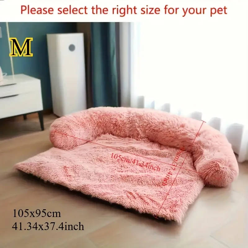 Large dog sofa bed 105*95 cm