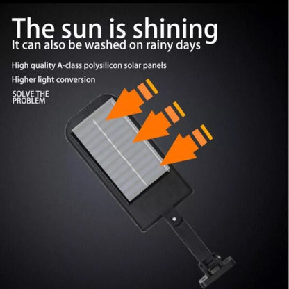 FA-SL-4COB Waterproof Solar Motion Sensor Split Street Lamp 200W