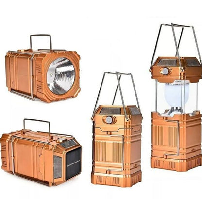 Aerbes AB-TY28 Rechargeable Solar Powered Camping Light 800Mah