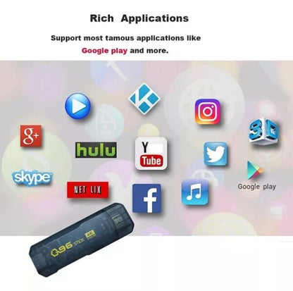 Q96 Android TV Stick 8G Ram + 125GB Rom