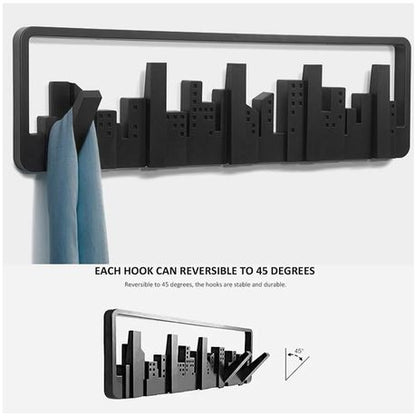 Decorative City Design Home Wall Hooks