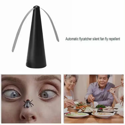 1 Pcs Repellent Fan for Tables Indoor Outdoor Meal Portable Table Fly Fan Keep Flies Away from Your Food