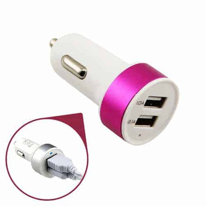 USB Dual Car Charger Adapter 5V 2.1A