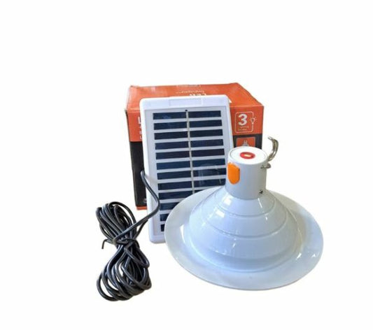 FA-071 Solar Powered Single Hanging Tent Light 3 Lighting Modes