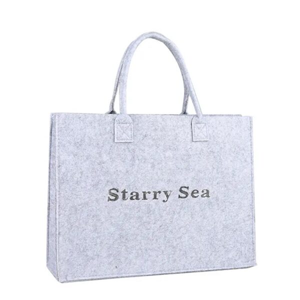 SE-156 Large Capacity Felt Shopping Bag