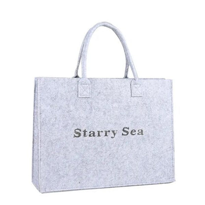 SE-156 Large Capacity Felt Shopping Bag