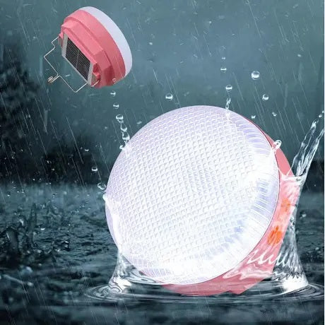 Aerbes AB-TY11 Solar Powered 49LED Hanging Camping Light 60W