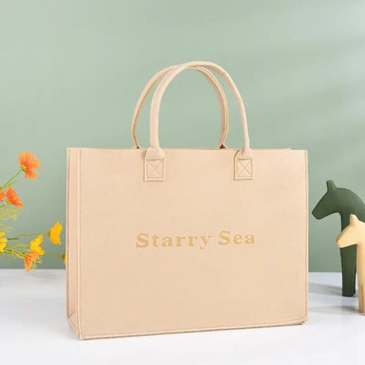 SE-156 Large Capacity Felt Shopping Bag