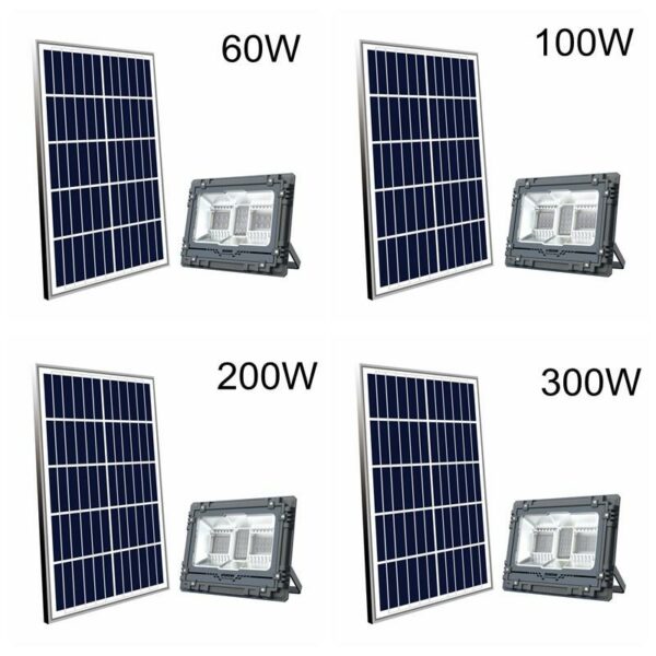 MJ-AW200C Solar Powered Flood Light RGB 200W