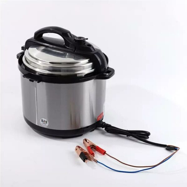 5Ltr 12V Multifunction Solar Powered By Battery Electric Pressure Cooker