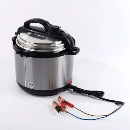 5Ltr 12V Multifunction Solar Powered By Battery Electric Pressure Cooker