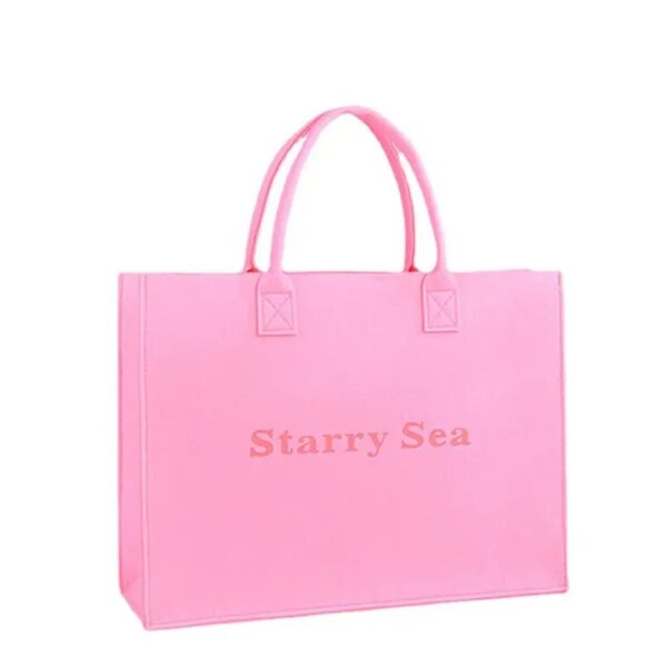 SE-156 Large Capacity Felt Shopping Bag