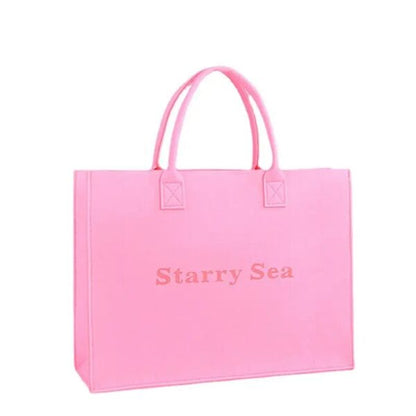 SE-156 Large Capacity Felt Shopping Bag