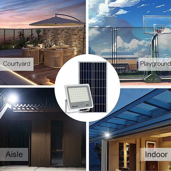 Aerbes AB-T29 Solar Powered LED Floodlight With Remote Control 200W