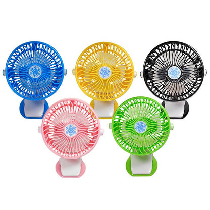 JG20375513 Clip On USB Rechargeable Fan With 3 Modes ML-F168