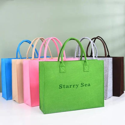 SE-156 Large Capacity Felt Shopping Bag