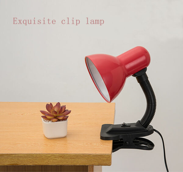 PM-080 Desk Clamp Lampshade Takes An E27 Bulb