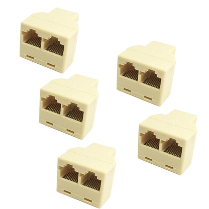 SE-L158 Dual Port RJ45 Network Splitter Pack Of 100