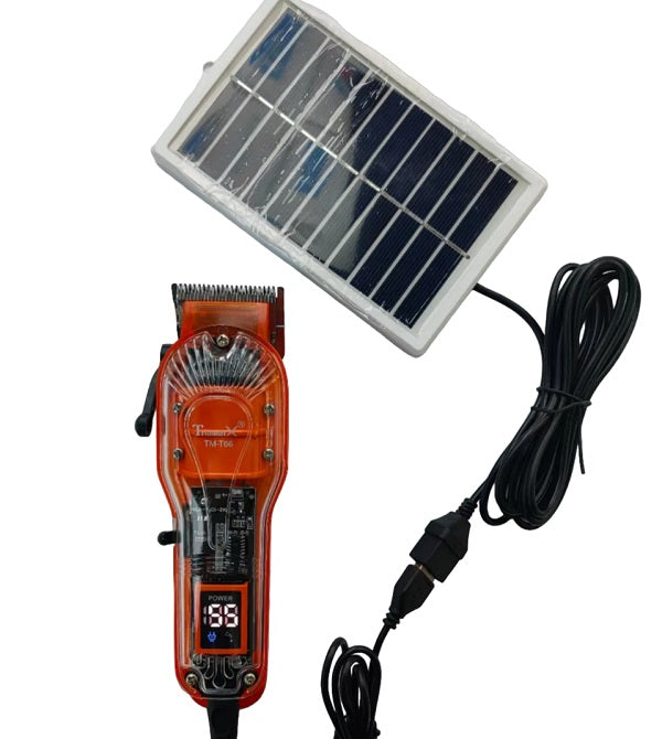 TM-T66 Timmer Solar Powered Hair Shaver