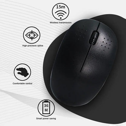 M05 Optical Ergonomic Wireless Mouse 1600DPI